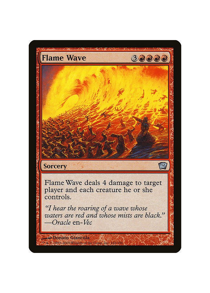 Flame Wave - Foil