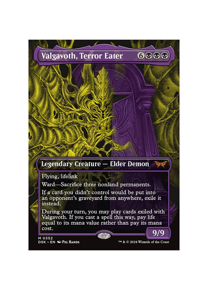 Valgavoth, Terror Eater - Foil
