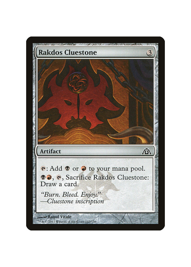 Rakdos Cluestone - Foil
