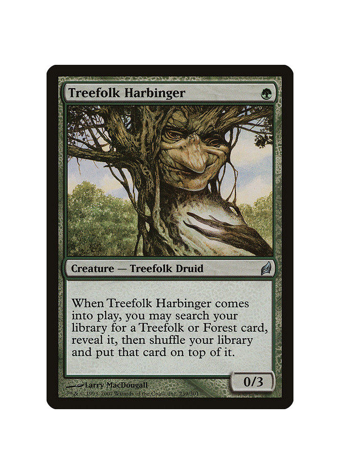 Treefolk Harbinger - Foil