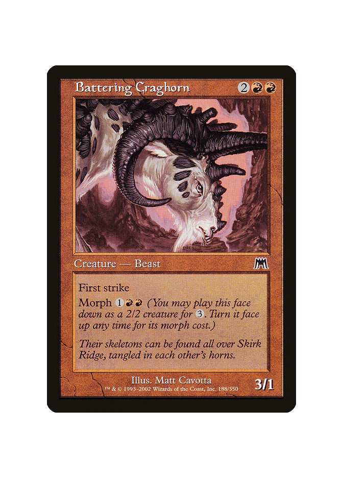 Battering Craghorn - Foil