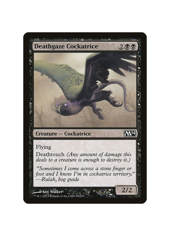 Deathgaze Cockatrice - Foil