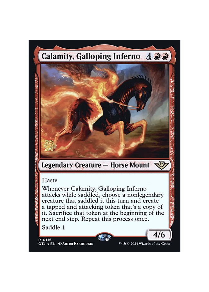 Calamity, Galloping Inferno - Foil