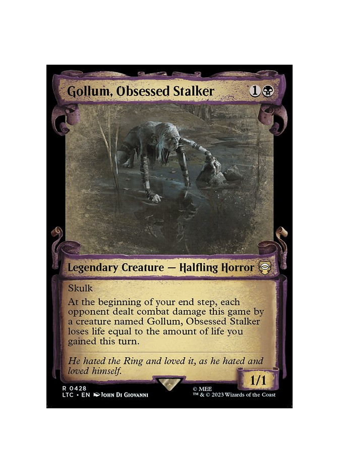 Gollum, Obsessed Stalker
