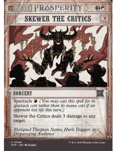 Skewer the Critics - Foil