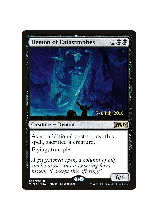 Demon of Catastrophes - Foil