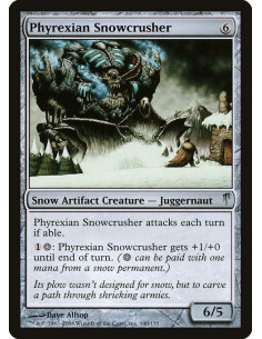 Phyrexian Snowcrusher - Foil