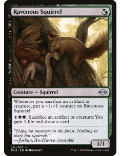 Ravenous Squirrel - Foil