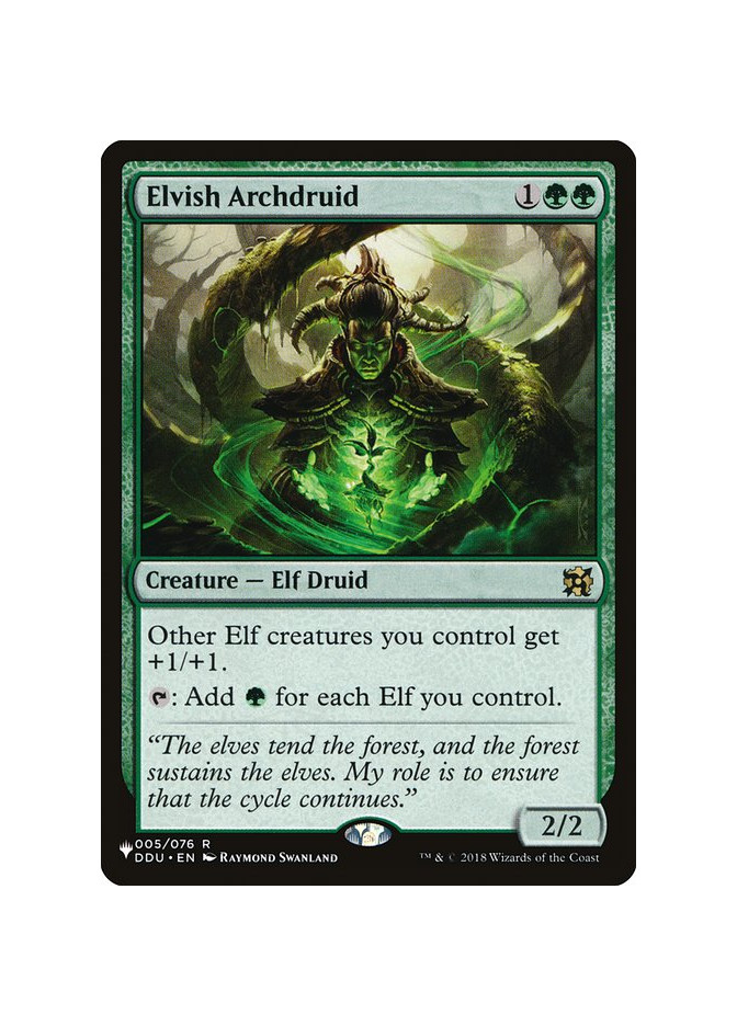 Elvish Archdruid