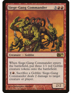 Siege-Gang Commander - Foil
