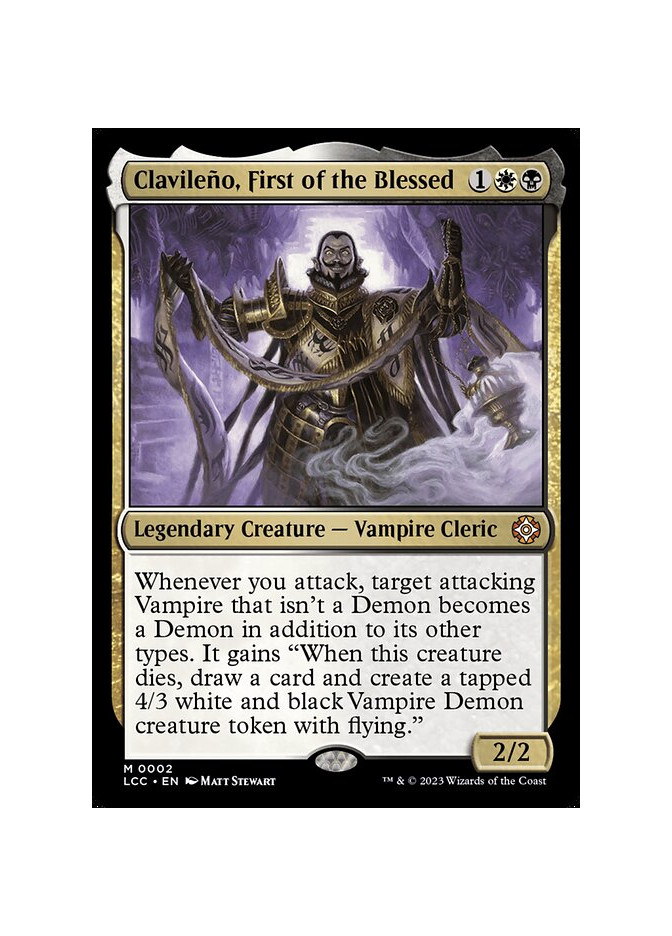 Clavileño, First of the Blessed - Foil