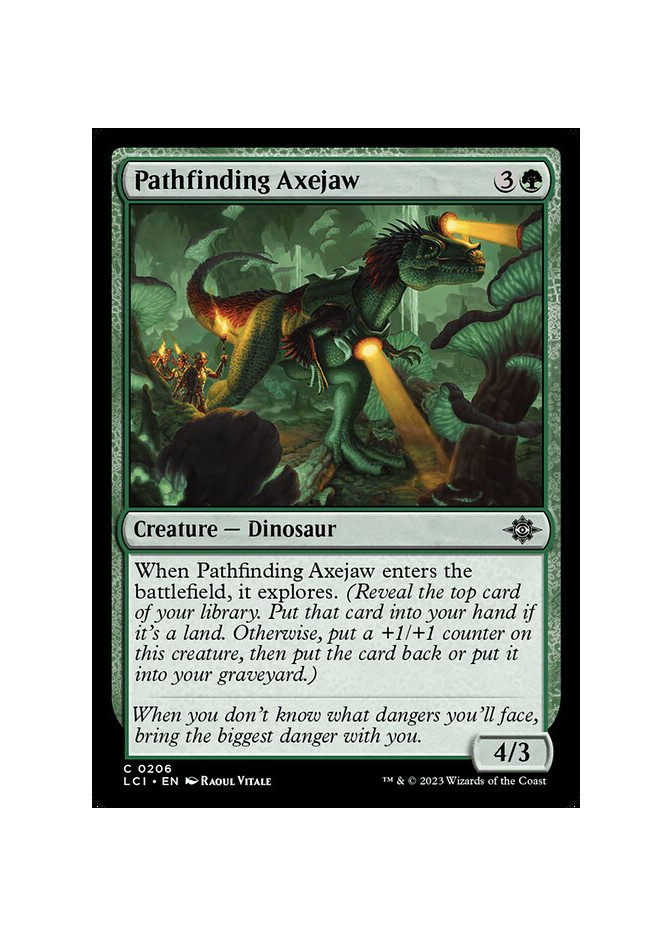Pathfinding Axejaw - Foil