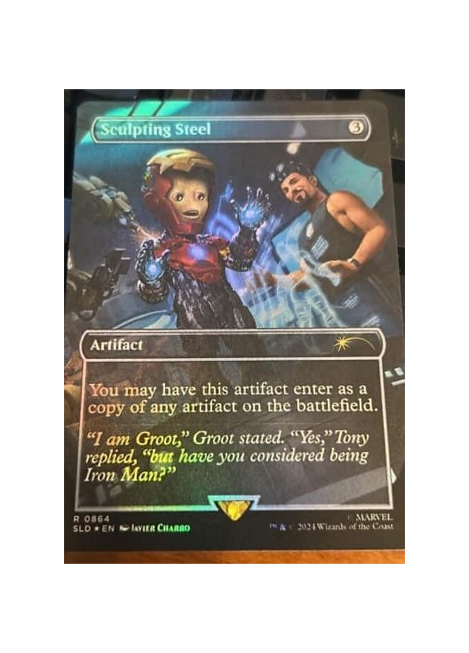 Sculpting Steel - Foil