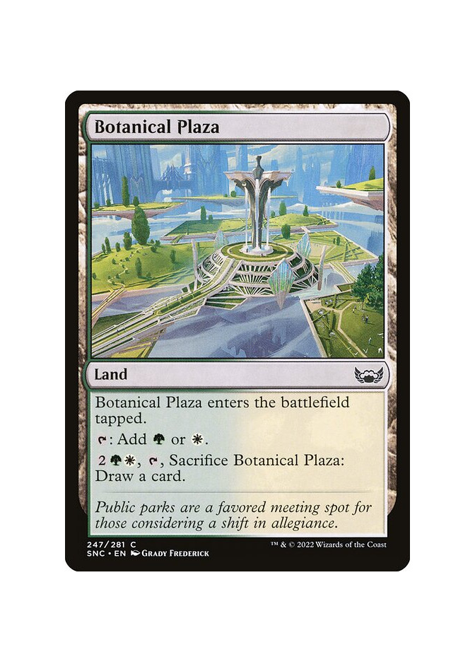 Botanical Plaza - Foil