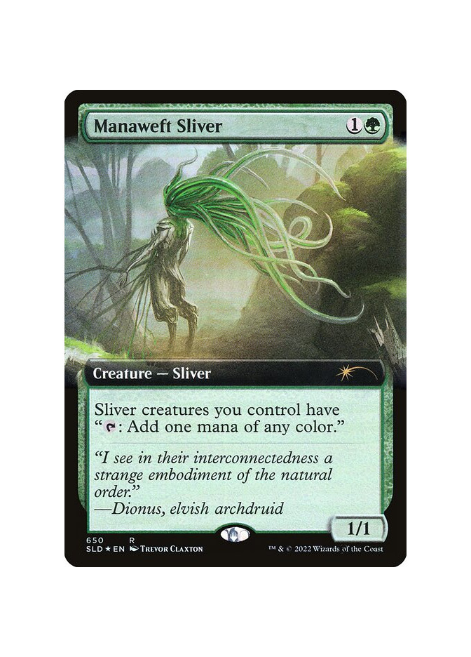 Manaweft Sliver - Foil