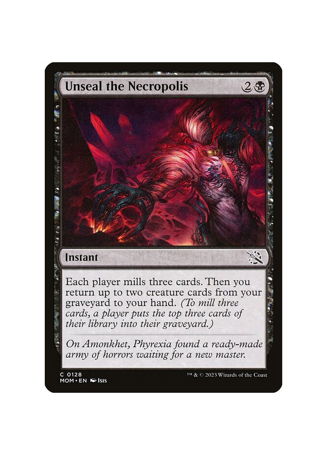 Unseal the Necropolis - Foil