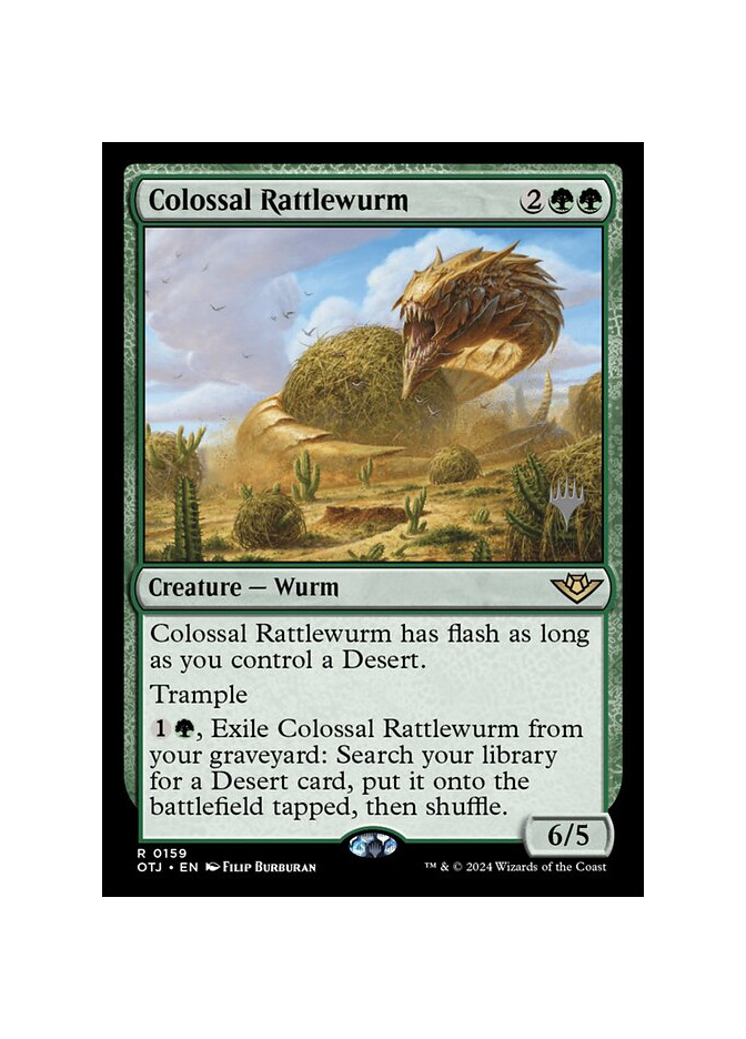 Colossal Rattlewurm - Foil