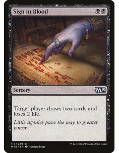 Sign in Blood - Foil
