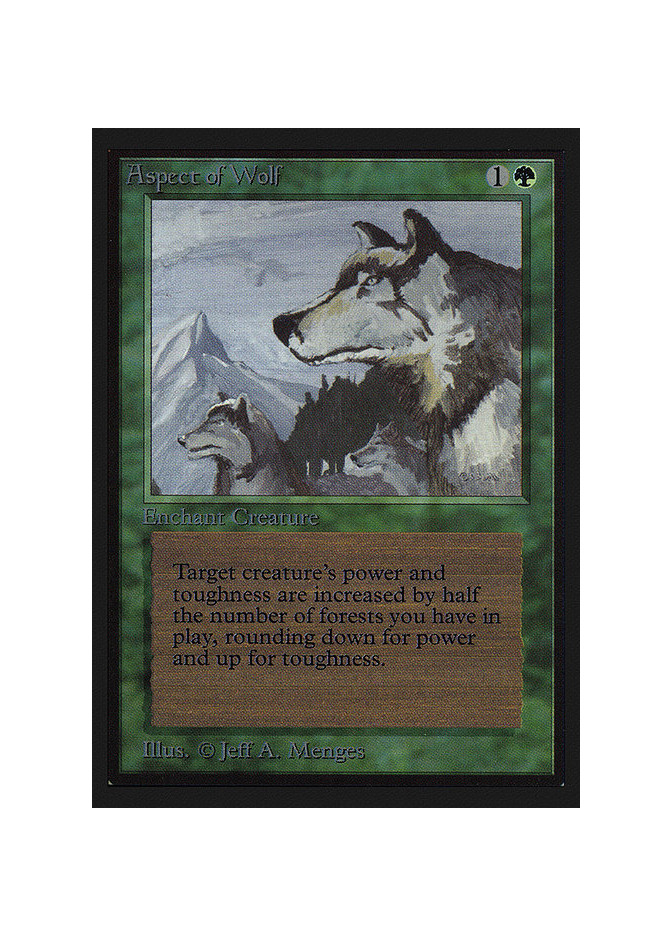 Aspect of Wolf