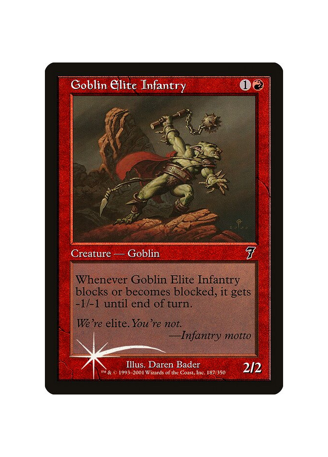 Goblin Elite Infantry - Foil