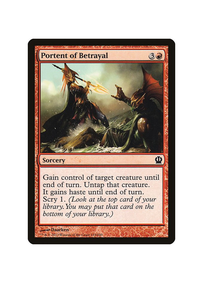 Portent of Betrayal