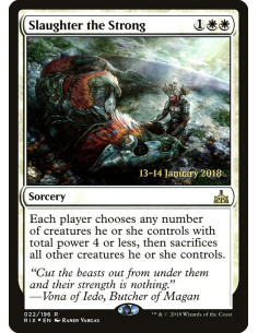 Slaughter the Strong - Foil