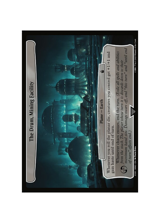 The Drum, Mining Facility