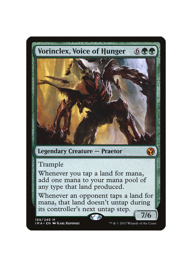 Vorinclex, Voice of Hunger