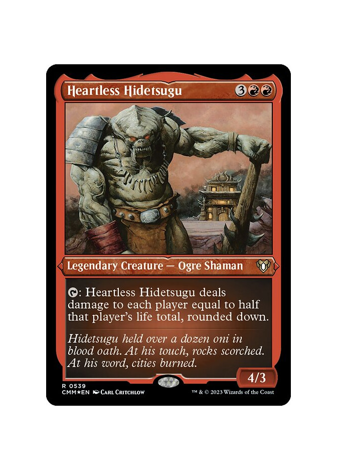 Heartless Hidetsugu - Foil