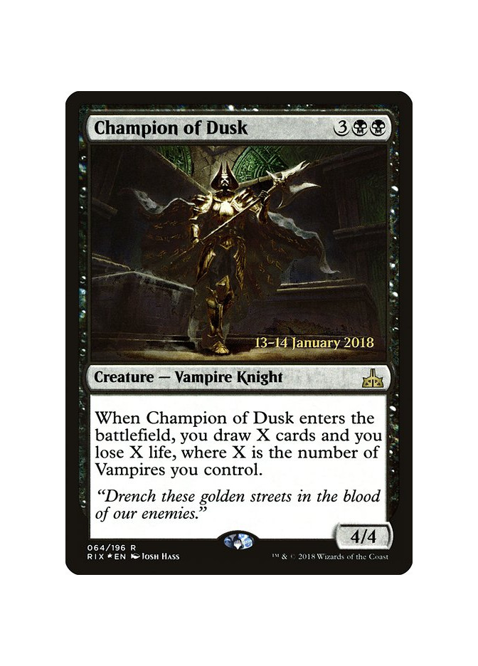 Champion of Dusk - Foil