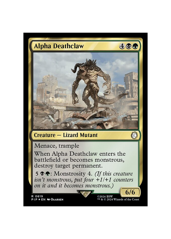 Alpha Deathclaw - Foil