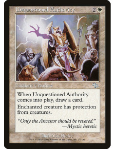 Unquestioned Authority