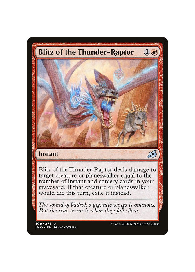 Blitz of the Thunder-Raptor - Foil