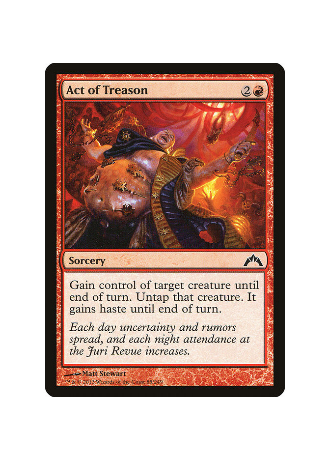 Act of Treason - Foil