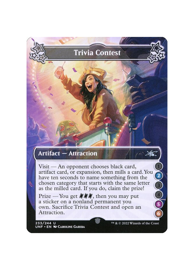 Trivia Contest - Foil