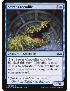 Sewer Crocodile - Foil