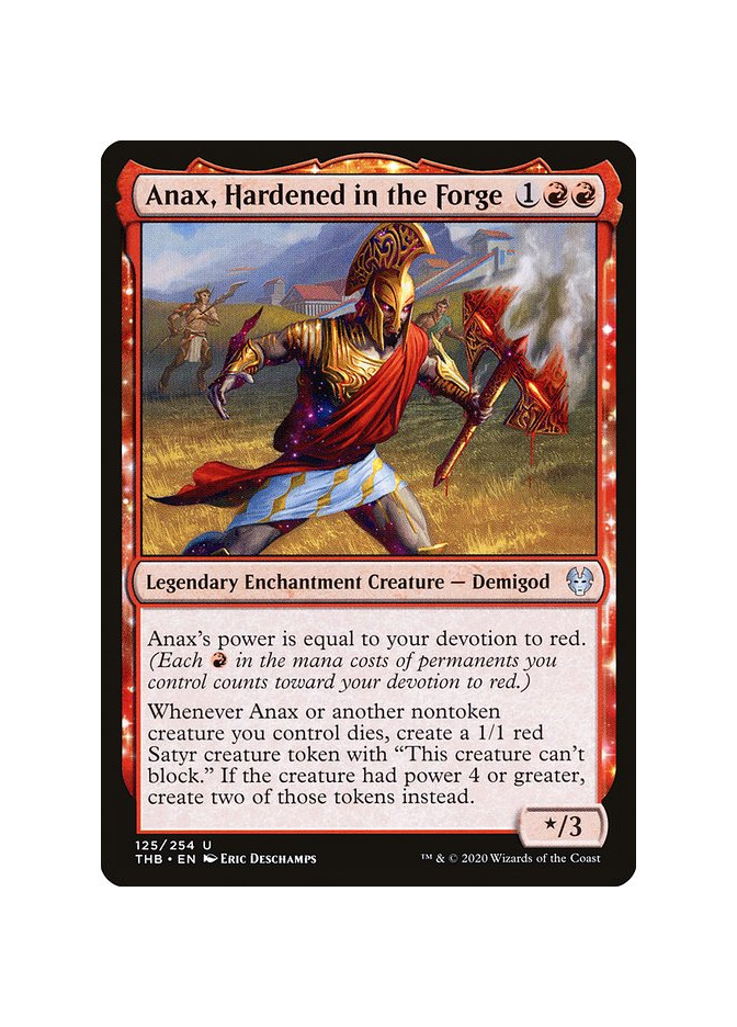 Anax, Hardened in the Forge - Foil