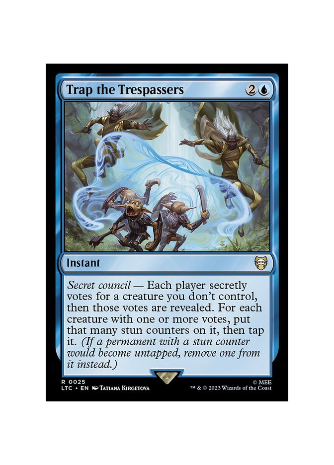 Trap the Trespassers