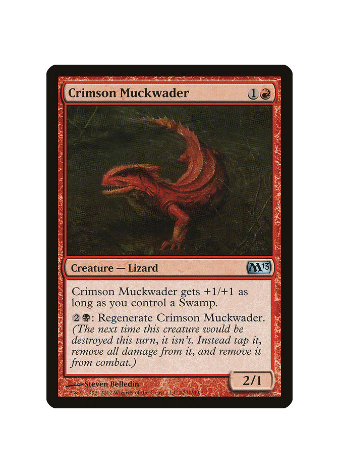 Crimson Muckwader - Foil