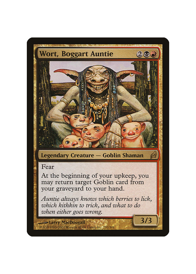 Wort, Boggart Auntie - Foil