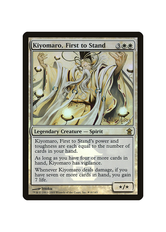 Kiyomaro, First to Stand - Foil