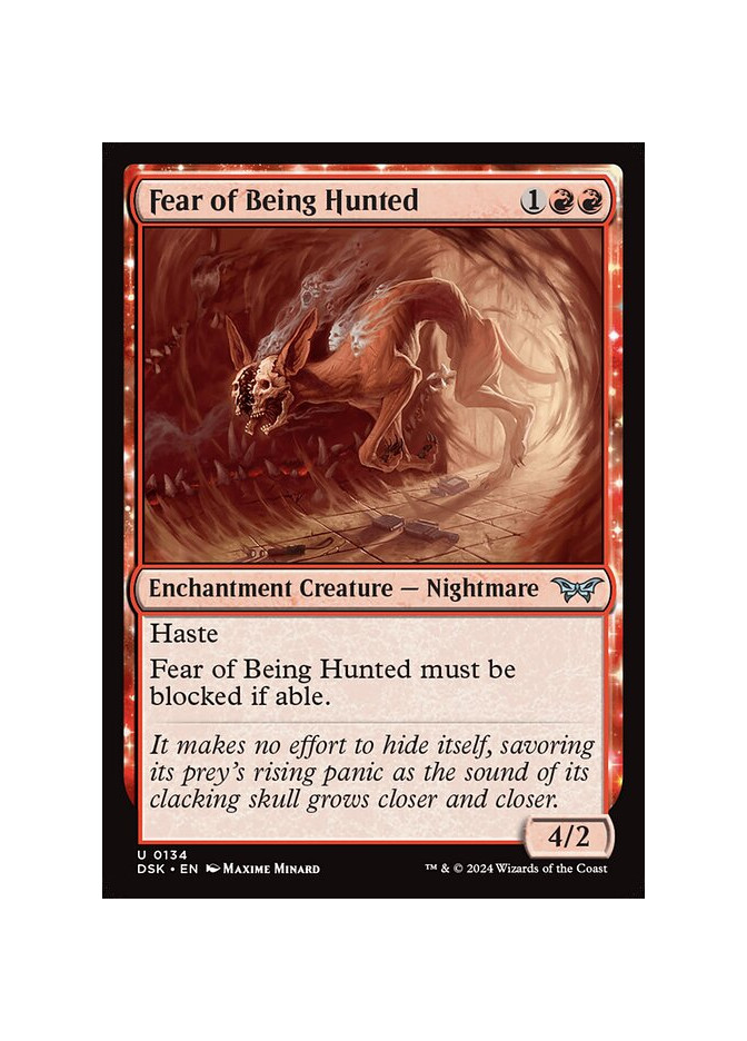 Fear of Being Hunted - Foil