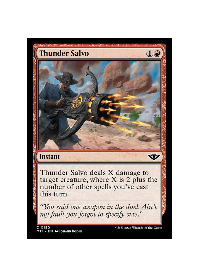 Thunder Salvo - Foil