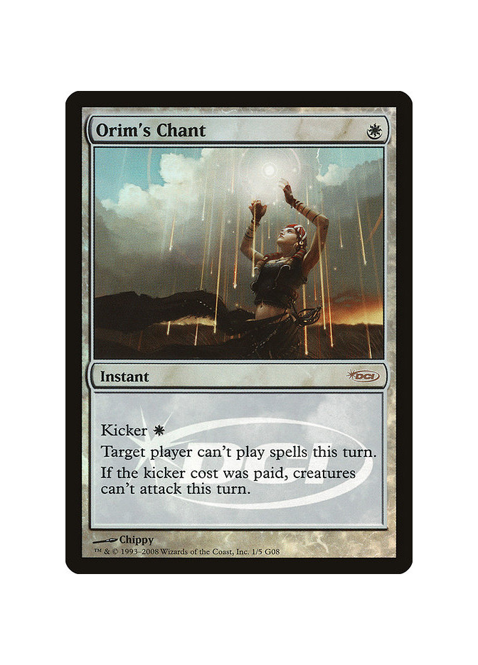 Orim's Chant - Foil
