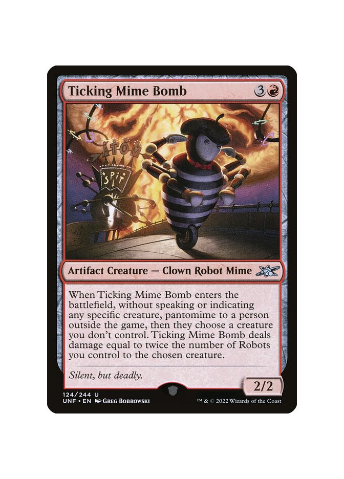 Ticking Mime Bomb