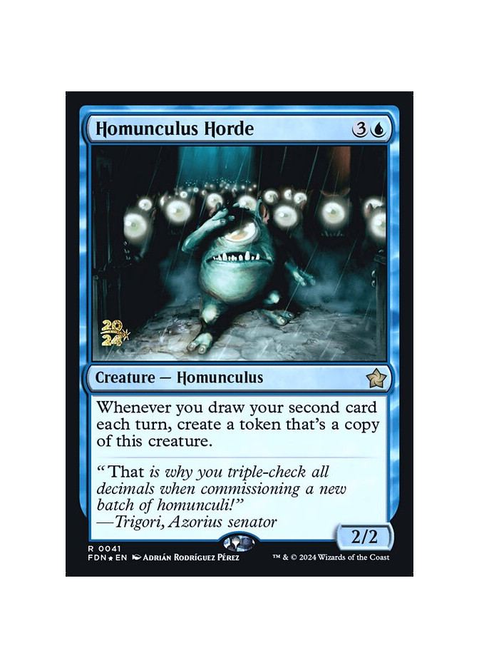 Homunculus Horde - Foil
