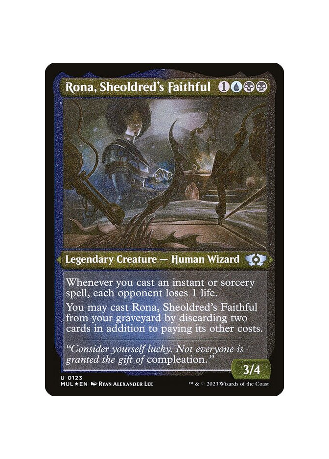 Rona, Sheoldred's Faithful - Foil