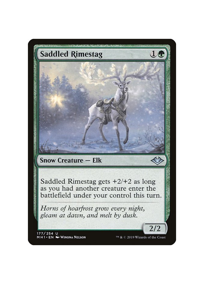 Saddled Rimestag - Foil