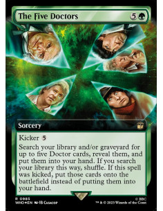 The Five Doctors - Foil