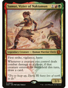 Samut, Vizier of Naktamun